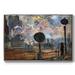 Wexford Home Outside The Station Saint On Canvas Print, Solid Wood | 25" H x 17" W x 2" D | Wayfair CF08-506MONET-FL302