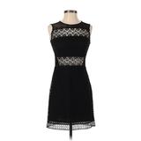 Aqua Casual Dress: Black Dresses - Women's Size 0