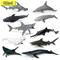 4/6/12 Pz Set Simulazione Squalo Balena Animale Marino Figura Giocattoli Da Collezione Animale