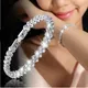 Luxus Römischen Kristall Armband Für Frauen Mode Herz Kette Armbänder Strass Armreif Hochzeit Braut