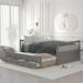 Full size Daybed with Twin size Trundle and Drawers, Full Size