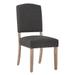 Benchwright Grey Oak Linen-Look Chairs (Set of 2) by iNSPIRE Q Artisan