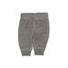 Carter's Fleece Pants - Elastic: Gray Sporting & Activewear - Size 3 Month