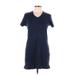 Tommy Hilfiger Casual Dress: Blue Dresses - Women's Size Large