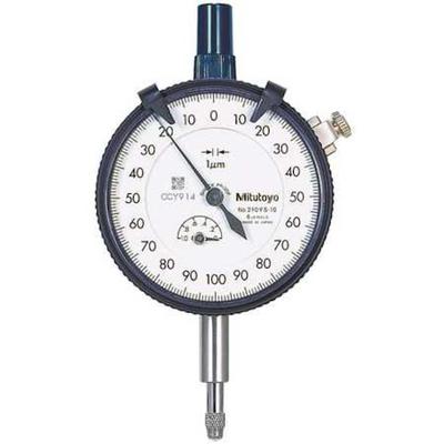 MITUTOYO 2109AB-10 Dial Indicator,0 to 1mm,0-100-0