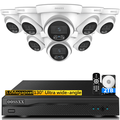 {Full HD 5MP Definition} Wired Security Camera System Outdoor Home Video Surveillance Cameras CCTV Camera Security System Outside Surveillance Video Equipment Indoor