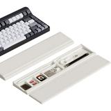 Xinhuadsh Keyboard Wrist Rest Pad with Storage Case Ergonomic Memory Foam Comfortable Typing Anti-Slip Rubber Base