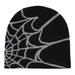 Meihuid Spider Web Prints Skull Caps for Women and Men