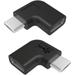 Type-C Right Angle Adapter - 2-Pack | 90 Degree Type-C Extension Adapter for Laptop & Tablet