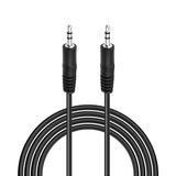 FITE ON 6ft Black 3.5mm Audio AUX Cable Cord Compatible with Jawbone Mini Jambox 40782 BBR 40783 BBR Speaker