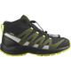 SALOMON Kinder Trekkingstiefel SHOES XA PRO V8 MID CSWP J Black/Dlicgr, Größe 34 in Grau