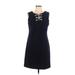 Tommy Hilfiger Casual Dress: Blue Dresses - Women's Size 10