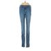 Hollister Jeggings - Mid/Reg Rise: Blue Bottoms - Women's Size 3