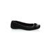 Mia 2 Flats: Black Solid Shoes - Women's Size 6 1/2 - Round Toe