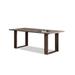 Corrigan Studio® Tarnby Stone Dining Table Wood in Brown/Gray | 29.53 H x 70.87 W x 31.5 D in | Wayfair 2D16EFE0CAA24119895A5C23EBA1BD75