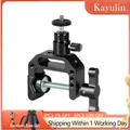 Kayulin Heavy-duty C Clamp Grip Super Clip Rod Clamp con supporto per fotocamera con testa a sfera