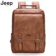 JEEP BULUO Men 15.6 "borsa da scuola per Laptop divisa in similpelle da viaggio Multi maschio