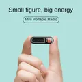 Mini radio FM portatile, radio tascabile multifunzionale per attività all'aperto per anziani
