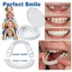 Perfect Fit Teeth Whitening Fake Tooth Cover Snap On Silicone Smile Veneers Teeth Upper Beauty