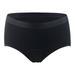 Baocc Underwear Women Womens s 2 Piece Black High Waisted Menstrual Underwear Retro Basic Full Coverage Mid Waist Panties Panties for Women Black 2Xl