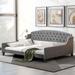 Modern Luxury Tufted Button Daybed, Twin