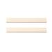 2pcs Guitar Bass Bridge Saddle Real Buffalo Blank Bone Nut for Electric Acoustic Guitar Part Accessories GL617 (Ivory)