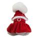 KIHOUT Flash Sales Pet Clothes Fall and Winter New Teddy Dog Christmas Clothes Holiday Clothing Pants Style Christmas Pet Decoration Christmas Tree Decoration Christmas Party Decorations