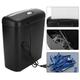 Hilitand 110V Home Office Electric Shredder for Paper and Credit Card Strip Cut Destroy (US plug)