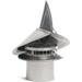 Chimcare Chimney Cap - Wind Directional Chimney Cap Wind-Driven Chimney Cover Round Stainless Steel Chimney Cap For Non-Air Cooled Chimneys Easy to Install USA-Made 10 inches