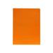 Nomeni File Folders Clearance Paper File Folder L-Shaped File Cover Student Stationery Color A4 File Folder Office Supplies Orange