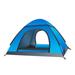 occkic Tent Outdoor Folding 1-2 People Single Double Automatic Quick-Open Portable Camping Picnic Sunscreen Sky Blue