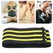 Exercise Resistance Belt Exercise Resistance Belt Hip Ring Tension Belt Buttock Resistance Band Nonslip Stretchy Training Belt Hip Elastic Band (Size L)