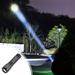 RKZDSR USB Rechargeable LED Strong Light Flashlight - Portable Waterproof Multifunctional for Outdoor and Home Emergency