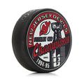 1995 New Jersey Devils Stanley Cup Champions Hockey Puck