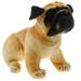 Plush Toy 1pc Pug Stuffed Animal Plush Dog Lifelike Stuffed Animal Pug Dog Comfortable Plush Dog Kids Gift