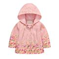 Eashery Lightweight Jacket for Girls Kids Basic Denim Soft Stretch Jean Jacket Fall Winter Pullover Tops Girls Outerwear Jackets (Pink 3-4 Years)