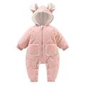 Eashery Boys and Toddlers Lightweight Jacket Knit Sleeve Denim Jacket Baby Boys Girls Top Toddler Jacket (Pink 3-6 Months)