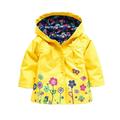 Eashery Girls and Toddlers Lightweight Jacket Water Resistant Puffer Coat Padded Puffer Jacket Lightweight Pullover Top Jackets for Girls (Yellow 3-4 Years)