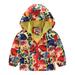 Eashery Boys Winter Puffer Jacket Full Zip Hooded Rain Jacket Baby Boys Girls Top Jackets for Boys (Yellow 4-5 Years)