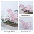 Doll House Wooden Chair 1Pc Doll House Wooden Chair Mini Wooden Rocking Chair Photography Prop