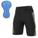 Cycling Shorts Men 3D Padded Mountain Bike Cycling Shorts Breathable Loose-Fit Sports MTB Cycling Running Shorts