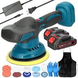 Multifunctional Cordless Car Polisher 6 Gears of Speeds Electric Auto Polishing Machine Polishers for Home Cleaning