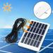 KKMOL 1.2 Watt 6 Volt Polycrystalline Solar Panel Solar Panels Portable Power Station for Various Low-Power Appliances Household Lights 2Pcs