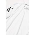 adidas Golf Kids 3-Stripes Polo Shirt (Little Kids/Big Kids) White