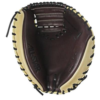All Star S7 Elite CM5000 34" Baseball Catcher's Mitt - Right Hand Throw Brown