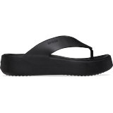 Crocs Black Getaway Platform Flip Shoes