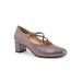 Extra Wide Width Women's Demi Pump by Trotters in Pewter (Size 7 1/2 WW)