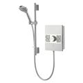 Aqualisa Sassi White & Chrome Chrome Effect Electric Shower, 10.5 Kw