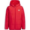 ADIDAS Kinder Jacke 3-Streifen Padded Kids, Größe 128 in Rot