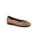 Wide Width Women's Gillian Flats by Trotters in Bronze (Size 12 W)